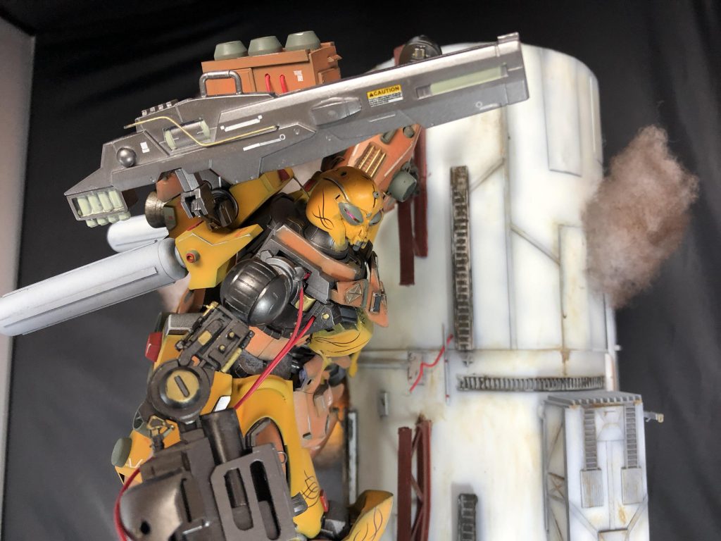 基本的に塗料はカラーリングはいずれもバーチャロンカラーを使用してあります。