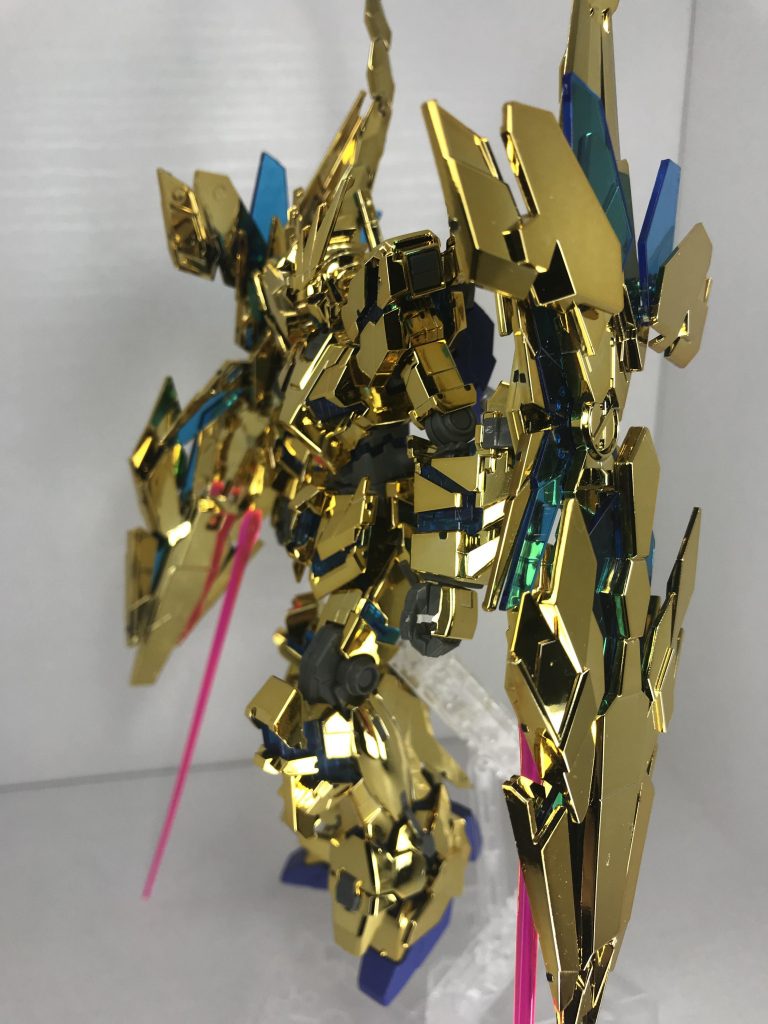 HGUC フェネクス（ナラティブver.）ゴールドコーティング  少しアレンジ–3枚目/制作者：モルガナ