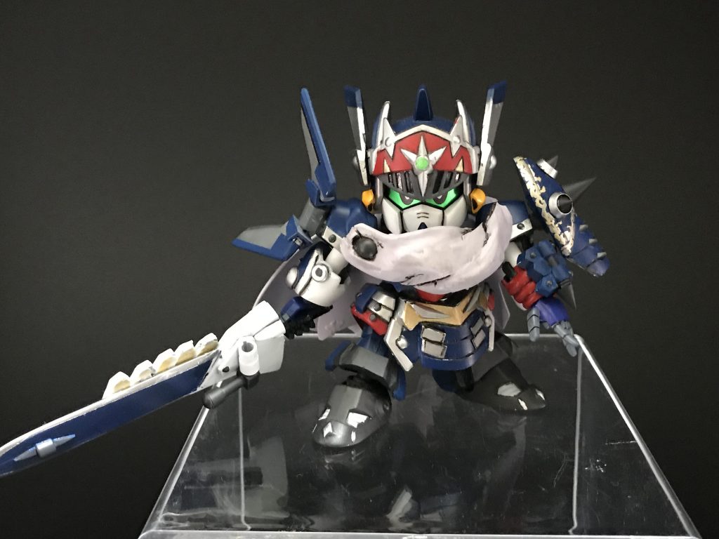 皇青騎士ガンダム–3枚目/制作者：すし@ガンスタ