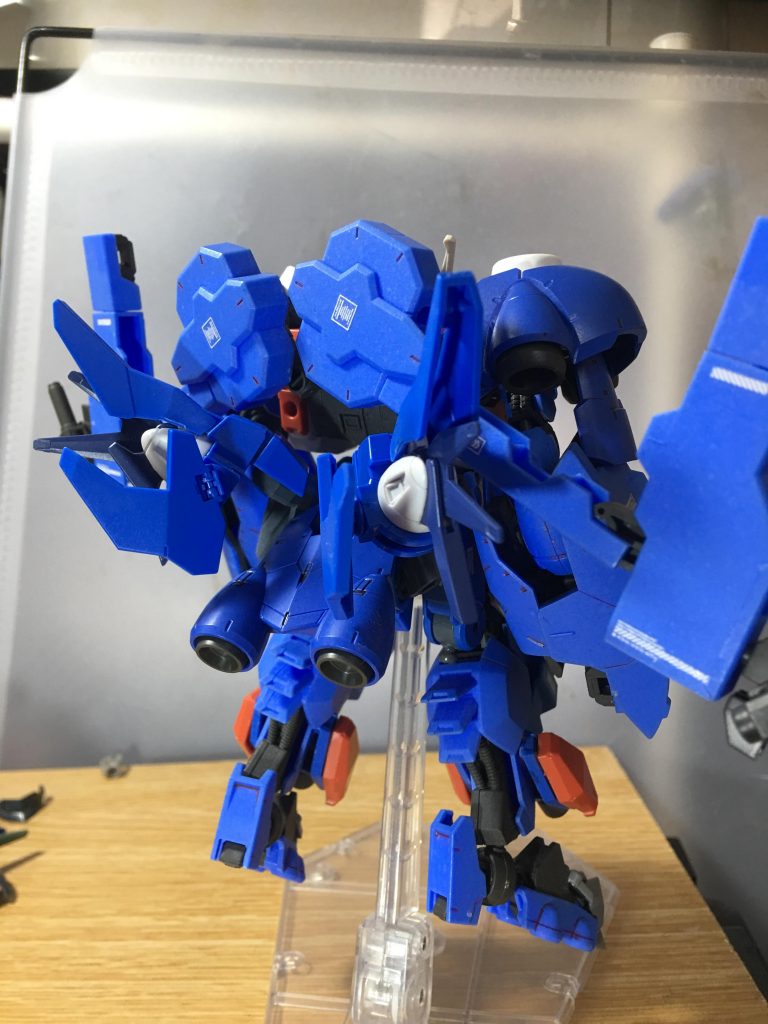 ガンダムアスタロト蒼龍砕破–4枚目/制作者：@aaagmgm