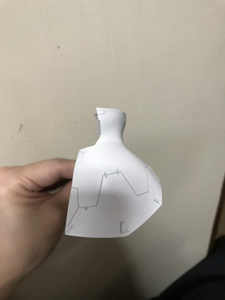 表面処理をして、EVO白サフまで吹いた状態です？