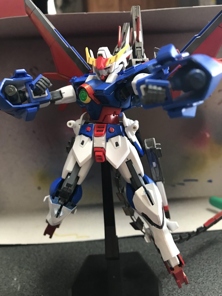 前作では小手にアーム入れてましたが今回はキャノンいれてみました。

殴りながらドッキュン！とかイイ…って妄想しながら