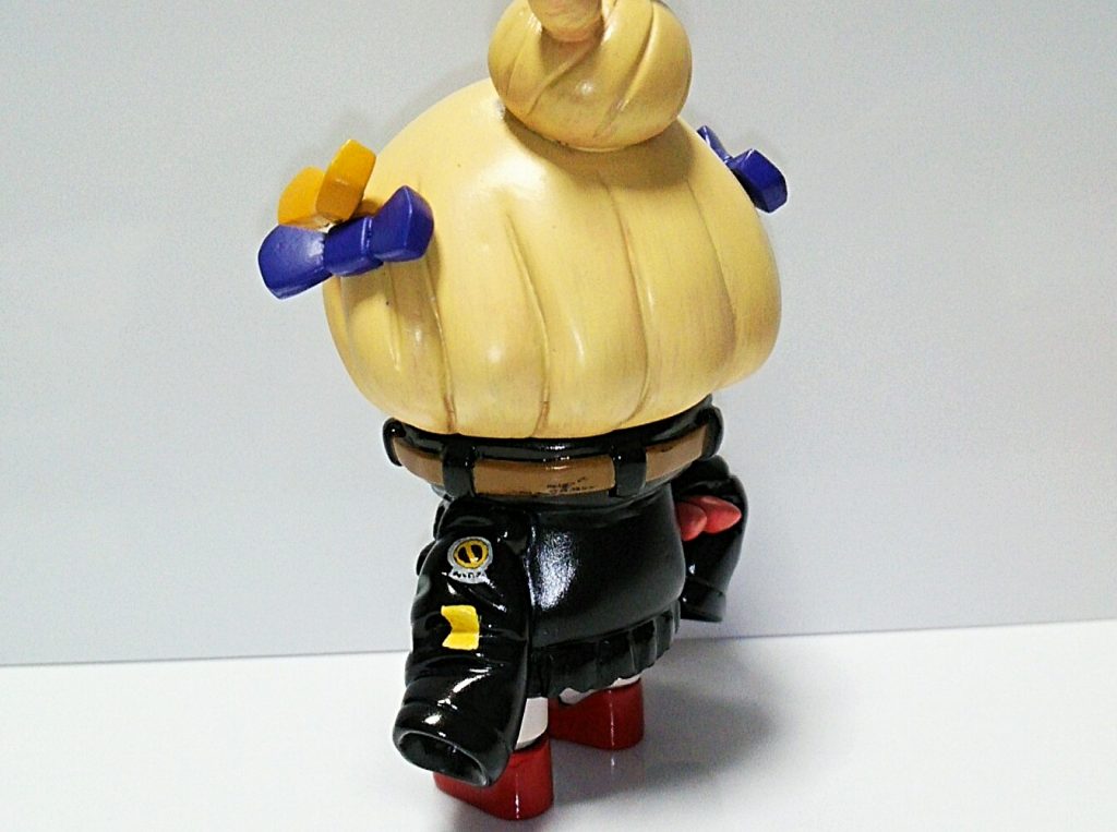 おだんご頭もパテ盛りで。