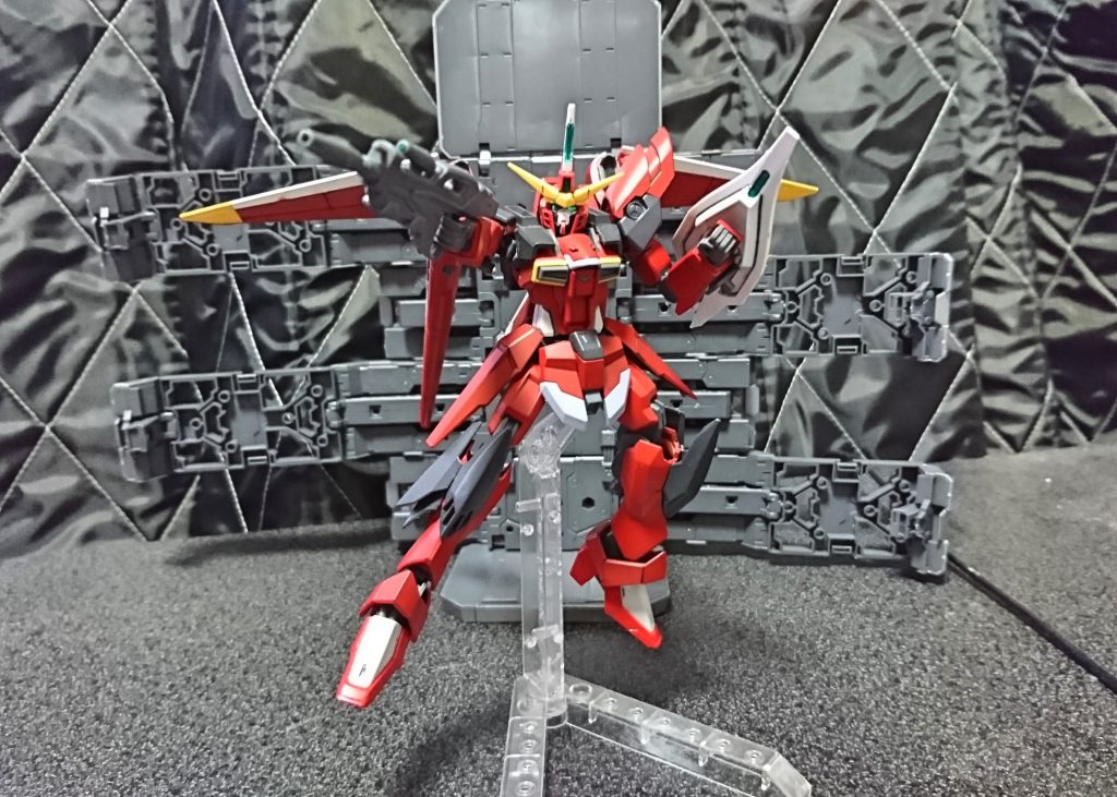 ラクス・クラインと共にキラ・ヤマト駆るストライクフリーダムとインフィニットジャスティス、ドムトルーパー三機を地上のオーブへと降下させてからしばらくして再び宇宙のエターナルへ襲撃があったなんとか襲撃を回避しながらバルト・フェルド駆るガイアが迎撃に対応するが敵数が多く対象しきれていなかったそこに別動隊として行動していたオーブ戦艦“クサナギ”型の戦艦“カグツチ”が合流を果たした「こちらグラムセイバー、行動に移る」カグツチから一機のMSが発艦した、発艦と同時に機体が深紅に変わり巡航形態へと変形させた「エターナル確認、これより迎撃に移る」パイロットはさらに加速そして敵MSに向かってビームを発射させながら機体はさらに赤く光始めた“スクリーミングニンバス起動”赤い粒子フィールドを纏いながら敵へ接近していく、機体へビームが襲うがビームは弾かれ敵MSは1機2機と撃破せれて行く敵MSパイロットは直撃と思った矢先、攻撃は通じつ自分が直撃をくらうことに敵MSの攻撃を交わしながら敵ど真ん中と突撃、そしてMA形態からMS形態と変形した後にビームサーベルを両手に構え敵MSを切り裂いた一部隊を沈静化した後に今度ライフルを構え射撃を行いながら敵戦艦へ近づきアムフォルタスプラズマ収束ビーム砲を放った敵戦艦を沈めた矢先に敵MSから高出力ビームを放たれた敵MSパイロットはこれは防げまいと思った用だがセイバーインターセプターはシールドにスクリーミングニンバスを展開し高出力ビームを完全防御後にビームサーベルを引き抜き敵MSへと接近切り裂いた敵を沈静化したと思った所の敵の増援が到着、グラムセイバー再びアムフォルタスプラズマ収束ビーム砲を構え敵増援へと砲撃を始めたのだその姿はまるでフリーダムのフルバーストのようであった