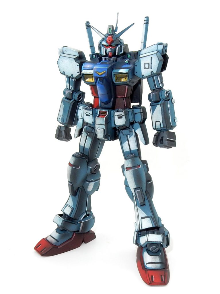 HGUC GP01ゼフィランサス アニメ塗りイラスト風–2枚目/制作者：今日