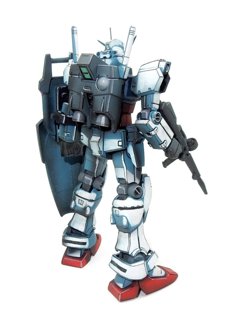 HGUC GP01ゼフィランサス アニメ塗りイラスト風–4枚目/制作者：今日