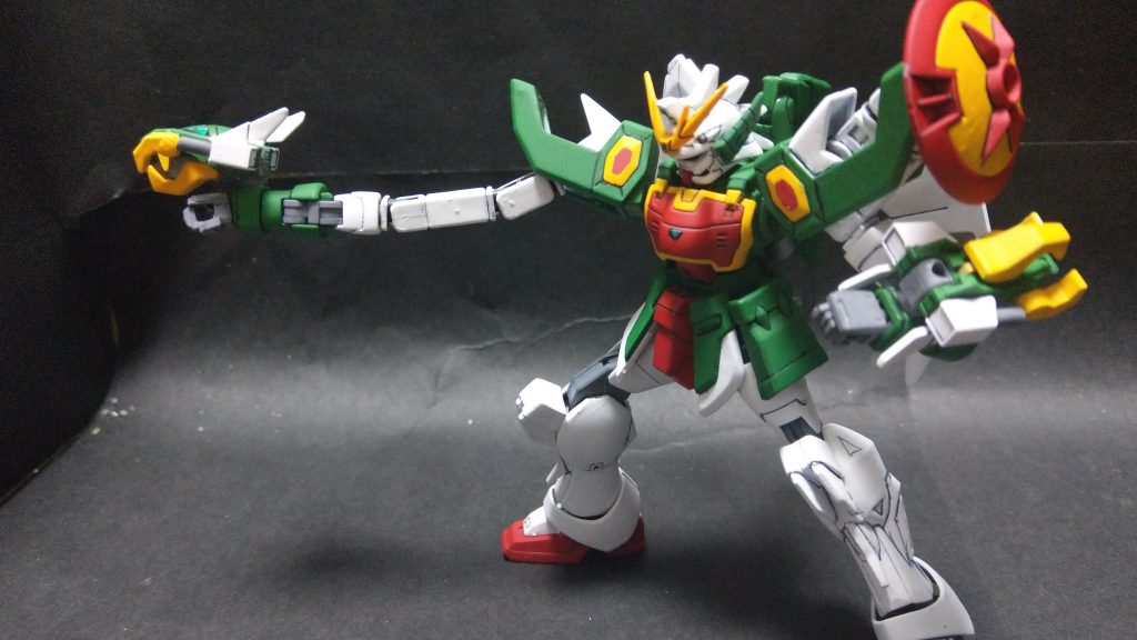 アクション
ハングはパワードアームズパワーダーのアームを使いました