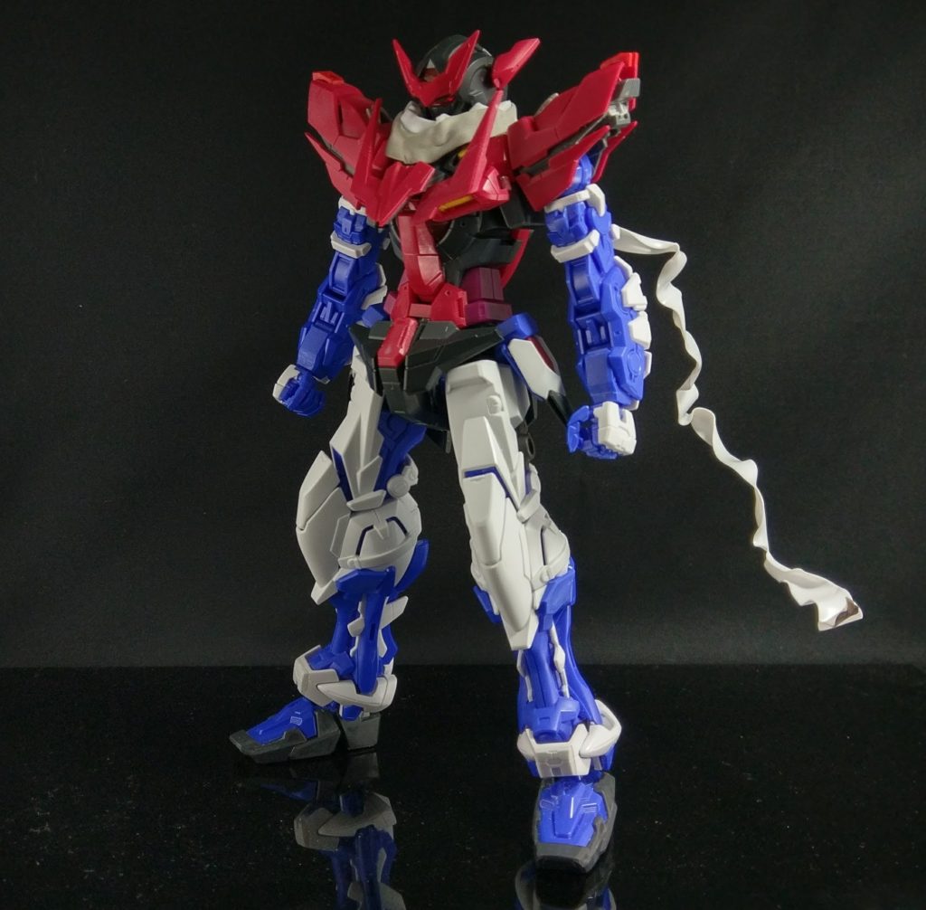 仮組時。腰回りを合わすのが意外と大変でした。