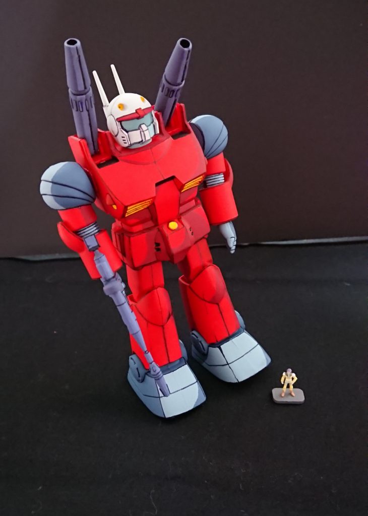 人パーツをカイ・シデンっぽく削ったり塗ったりしたおまけ