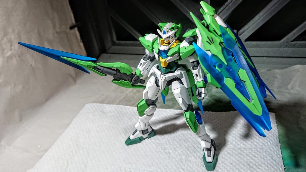 HGBF ガンダムダブルオーシアクアンタ–2枚目/制作者：高里 箒