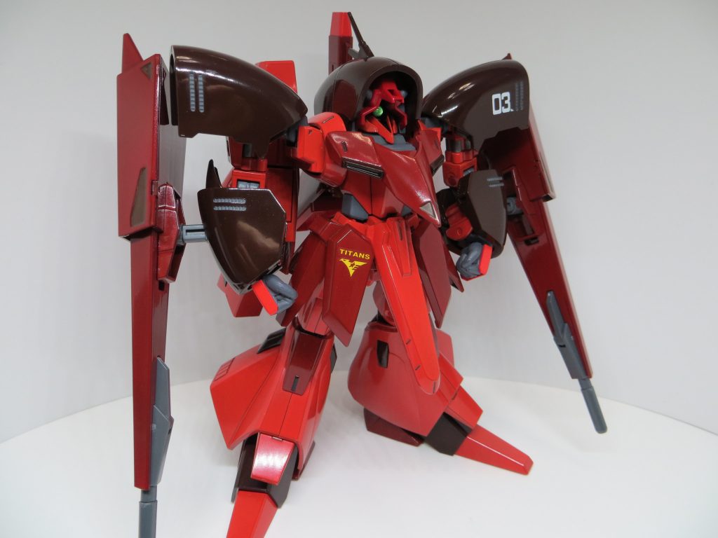 色はアンクシャ、ギャプラン、アッシマーのイメージではない赤を選択してみました。