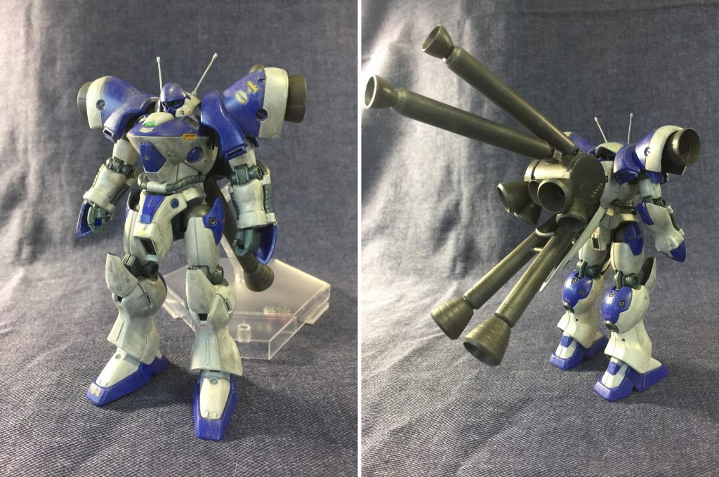 かつてのガーベラ・テトラがシュツルム・ブースターを装備した際の推力は316,000kg(素のSガンダムの約2倍、フルバーニアンの約1.35倍)、そのままの状態でもZガンダムを超えフルバーニアンに迫る推力を誇った。
 この機体もやはりフルバーニアンの1.35倍と当時と同じ推力を叩き出すが、それは背中に取りつけられた内蔵ジェネレーターと並列稼働する*大型外付けジェネレーター兼タンクブースター*の恩恵が非常におおきい。