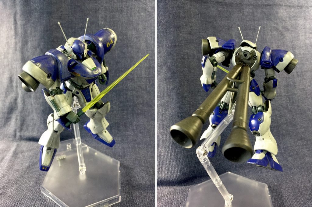 ちらほらと目撃されながら息はかなり長く続き、デナン系部隊に追われ廃コロニーで撃墜されたとまことしやかに噂されたが、連れ帰られたのは外付けのジェネレーター部分のみ。その後も機体は見つからないまま逃走事件は闇の中へ消えていった。
 これについてAE社は内密に各勢力軍部や他企業組織らから激しい質問責めをされることとなるが、AE上層部はこれを黙秘。是とも非とも答えぬまま時だけが過ぎていったという。
 内密 というあたり、この*