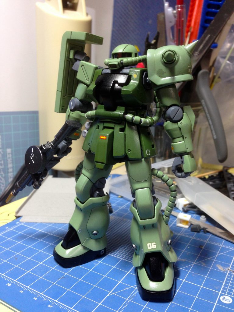 色塗ってデカール貼って・・・できましたー！w