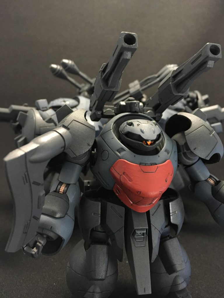 小隊長機をアップで。