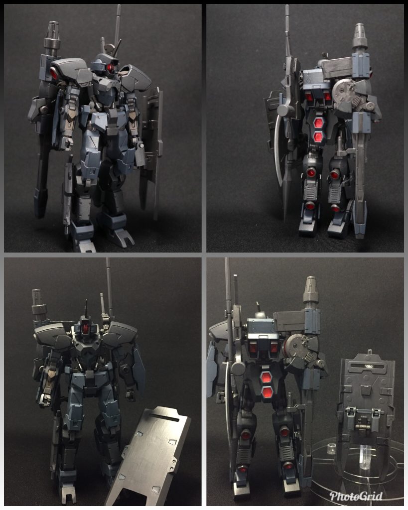 武装装備状態の素立ちショット