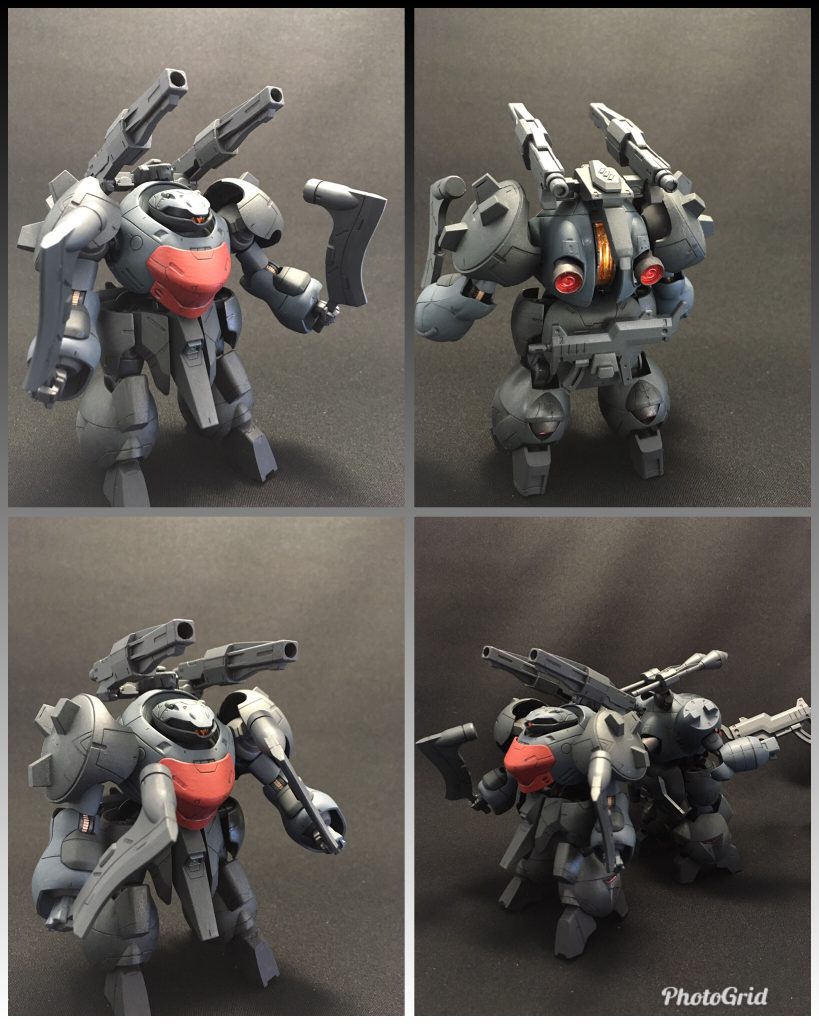 小隊長機を各アングルから