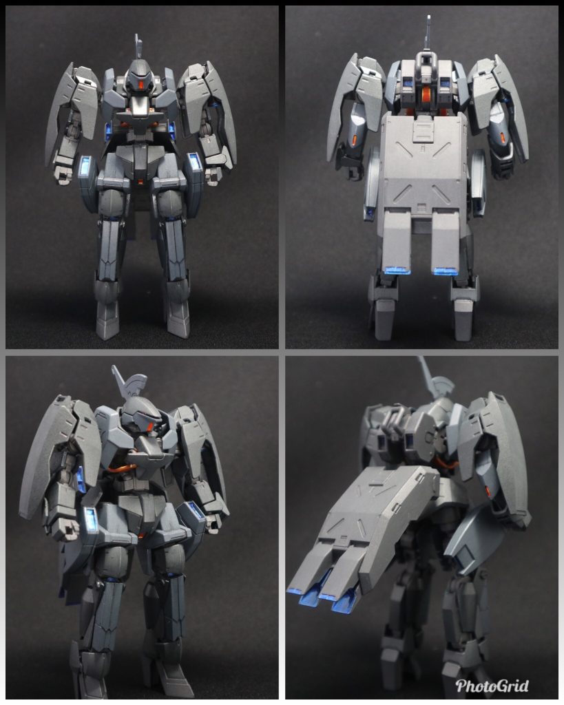 素立ち各アングル。