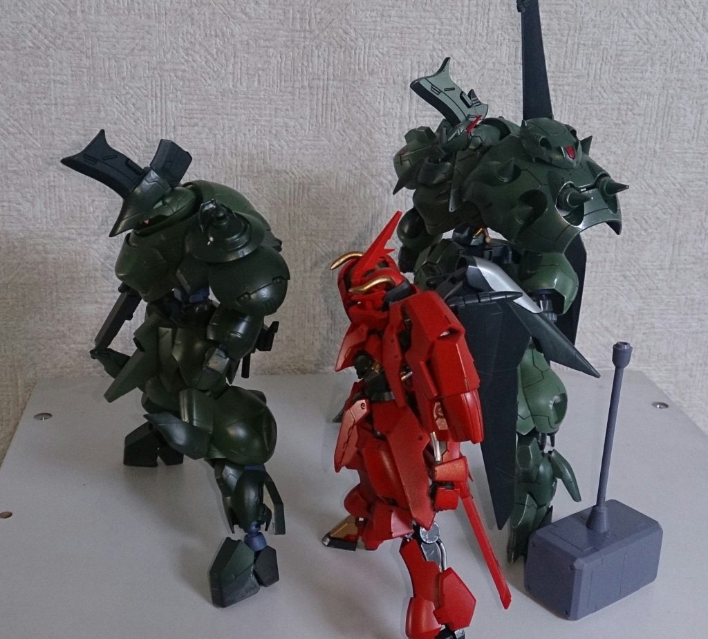 アイン(生きてたら)の専用機「ゲルヒルデ」との小隊編成。