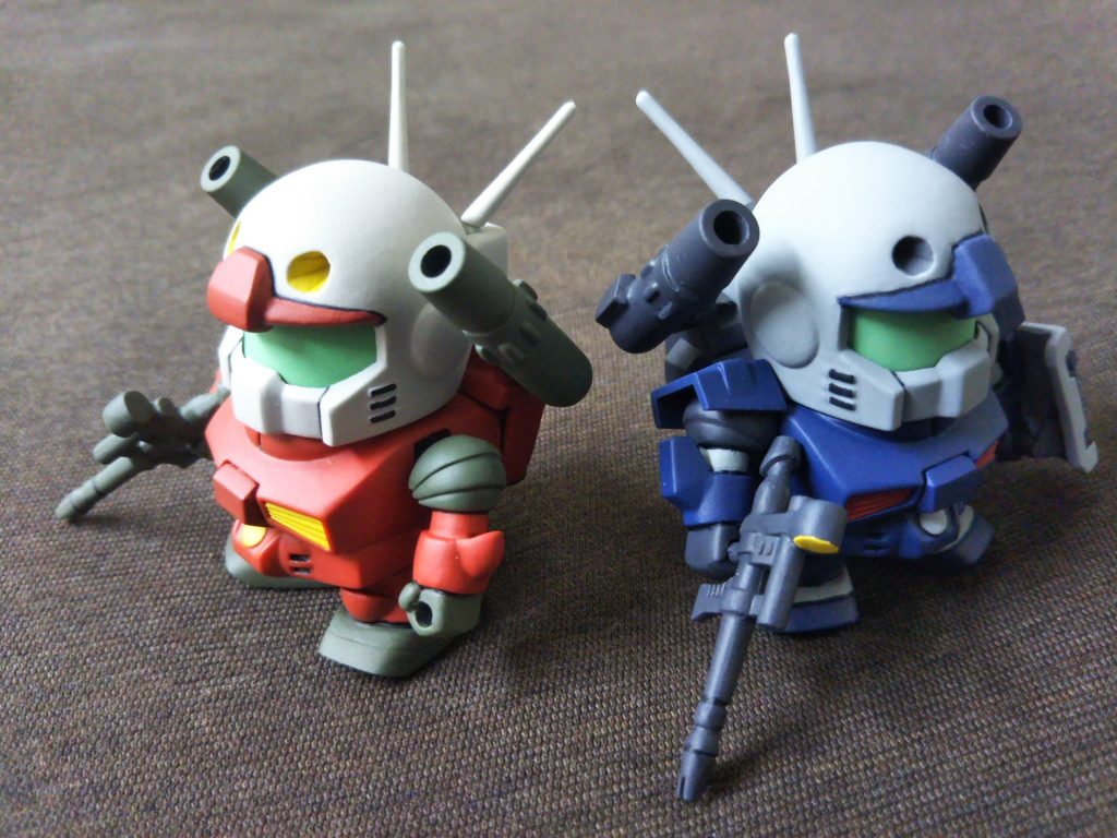 SD ガンキャノン重装型–5枚目/制作者：ムシキャノン