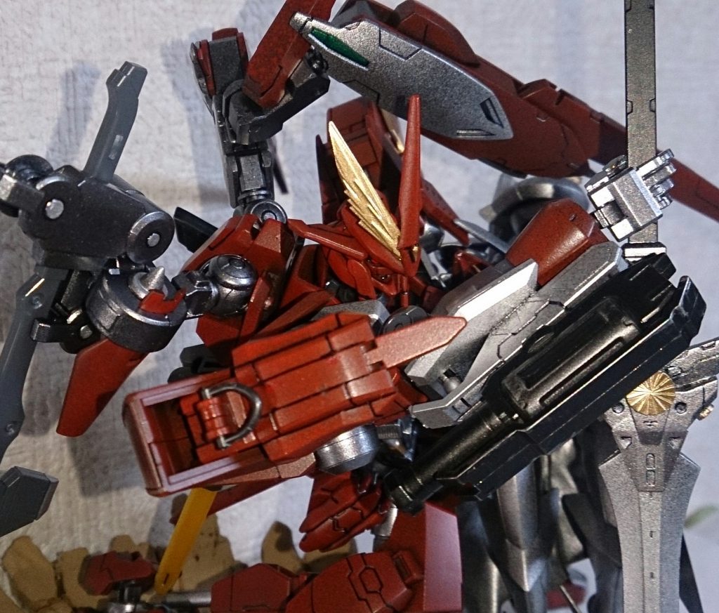 閲覧ありがとうございました(^-^)/
アインはガンダムフレームとも相性がいいですね、現在、キマール、ウヴァルともミキシング中です(^-^)
ポーズのモチーフは某アプリゲームのモンスターからですf(^_^;