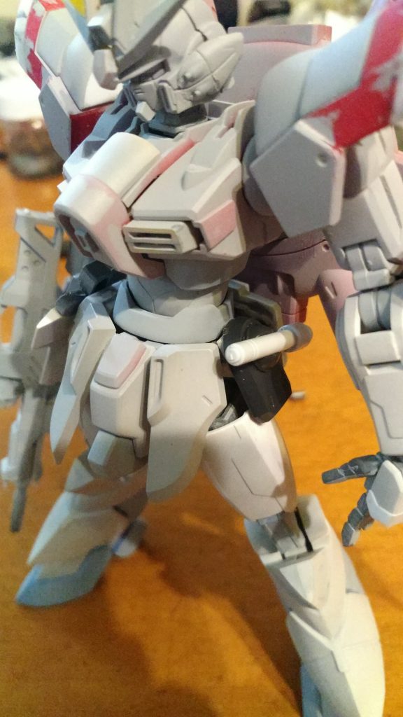 105ダガーのサーベルラックを転用