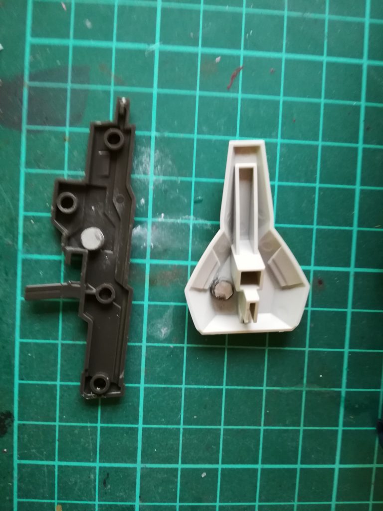 磁石の位置です