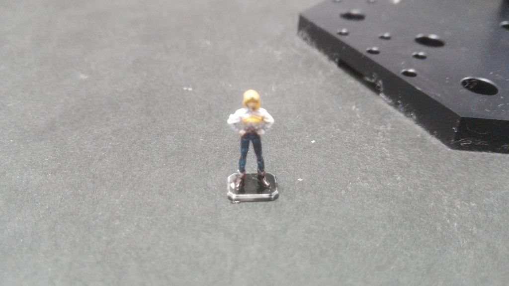 セシリーも塗装しています。