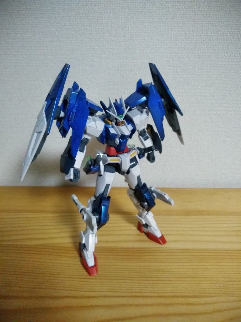 軽装
腕がダブルエックスのもの
組み換えし、メタルダークブルーで塗装しました。