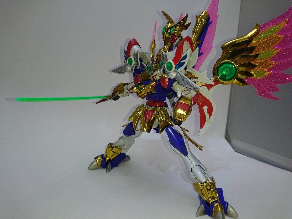 烈旋鳳凰丸は旧飛駆鳥大将軍のものにLGBBの柄を組み合わせたものになってます。