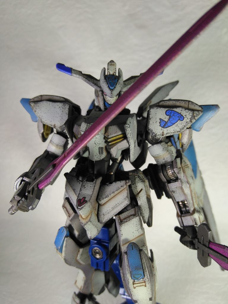 グレーゴーストガンダムバエル–3枚目/制作者：フルアーマプドウ