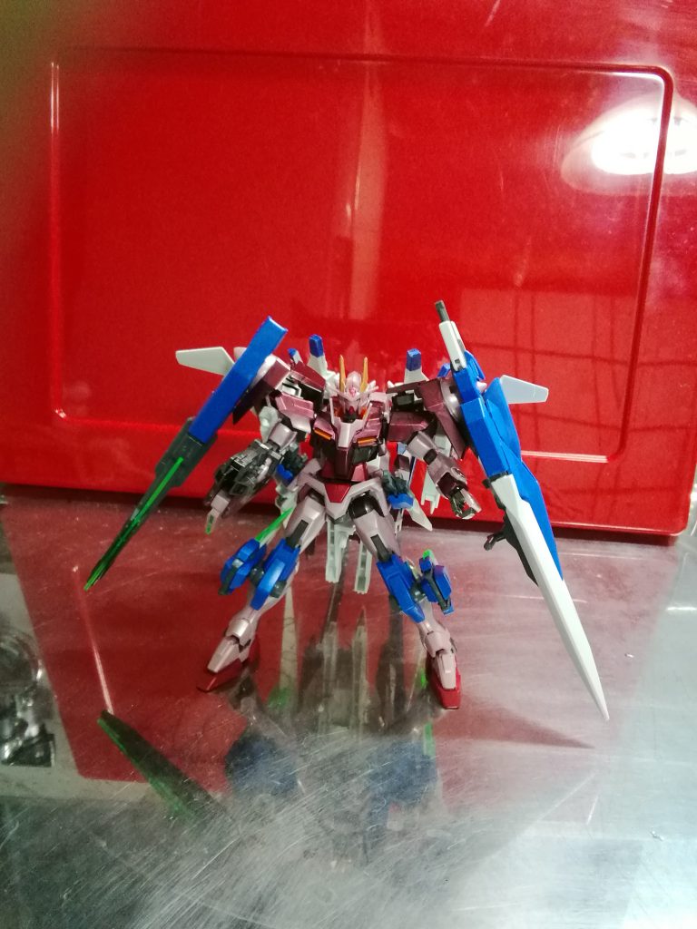 ダブルオーガンダムトランザムライザーフル装備グロスインジェクションバージョン–2枚目/制作者：アッキー