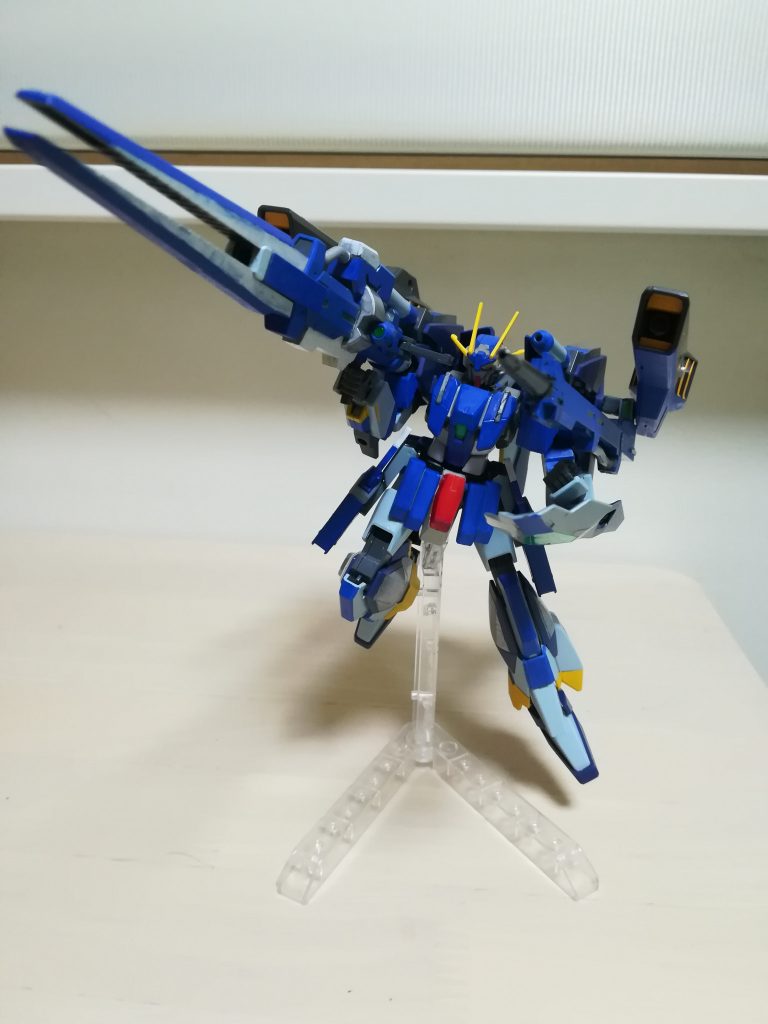 武器を全部装備した状態。
射撃専用の武器しかないです。