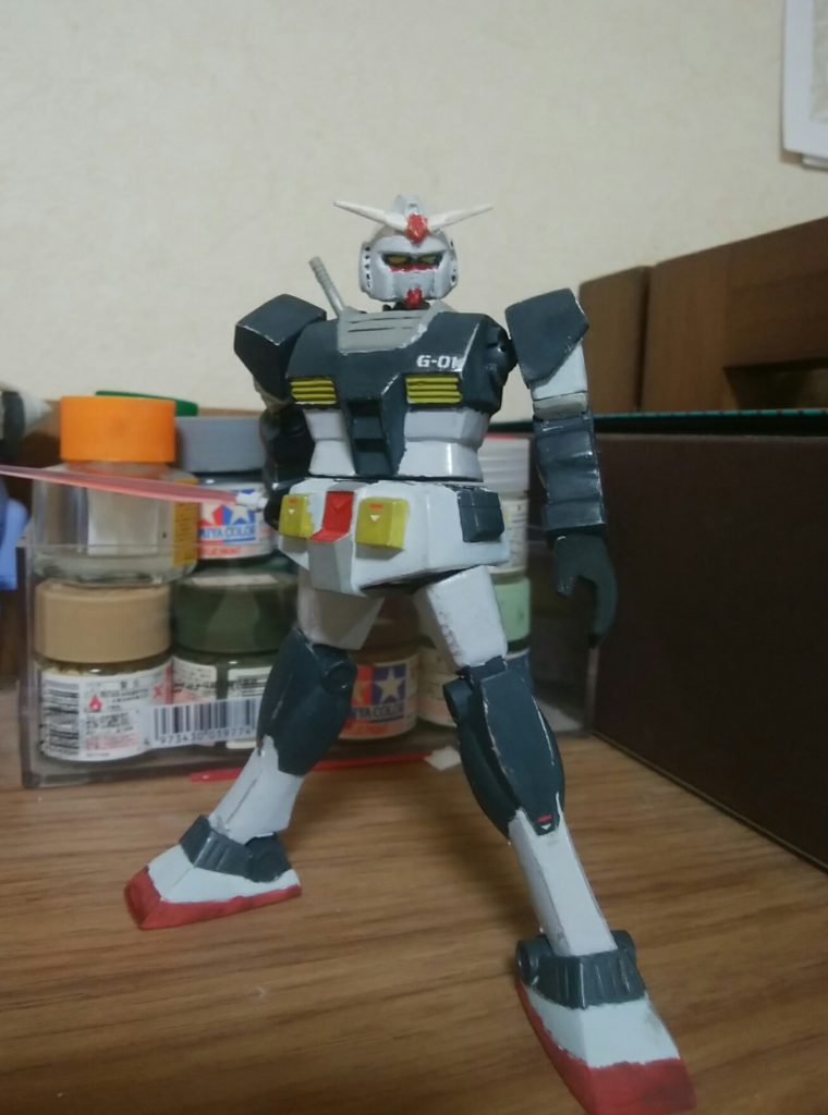 ビームサーベルの刃はクリアパーツに交換しました～