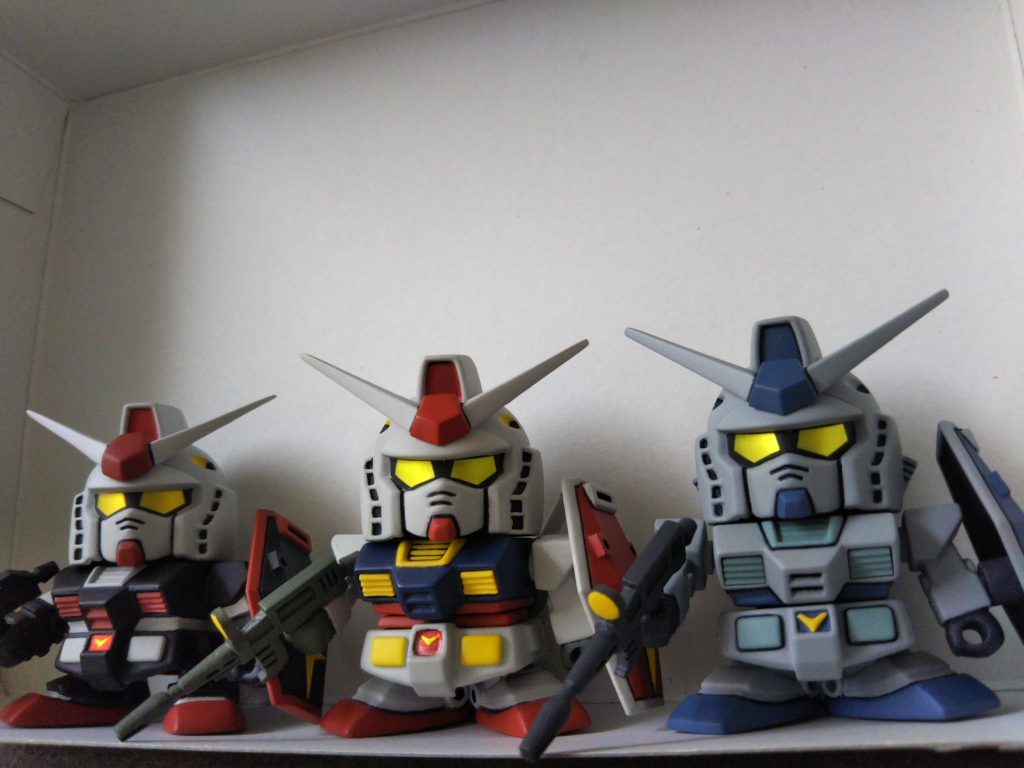 SD G-3ガンダム&コアファイター–5枚目/制作者：ムシキャノン