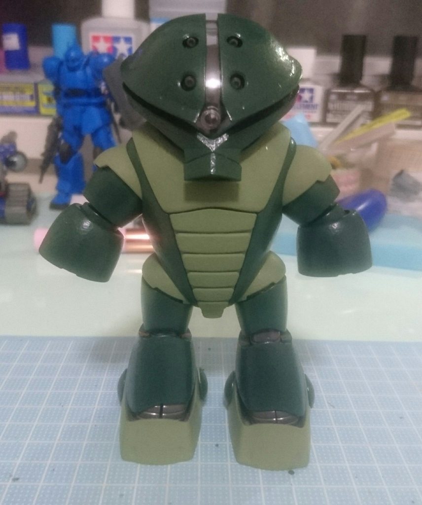 完成間近。デカール貼る前はこんな感じです。