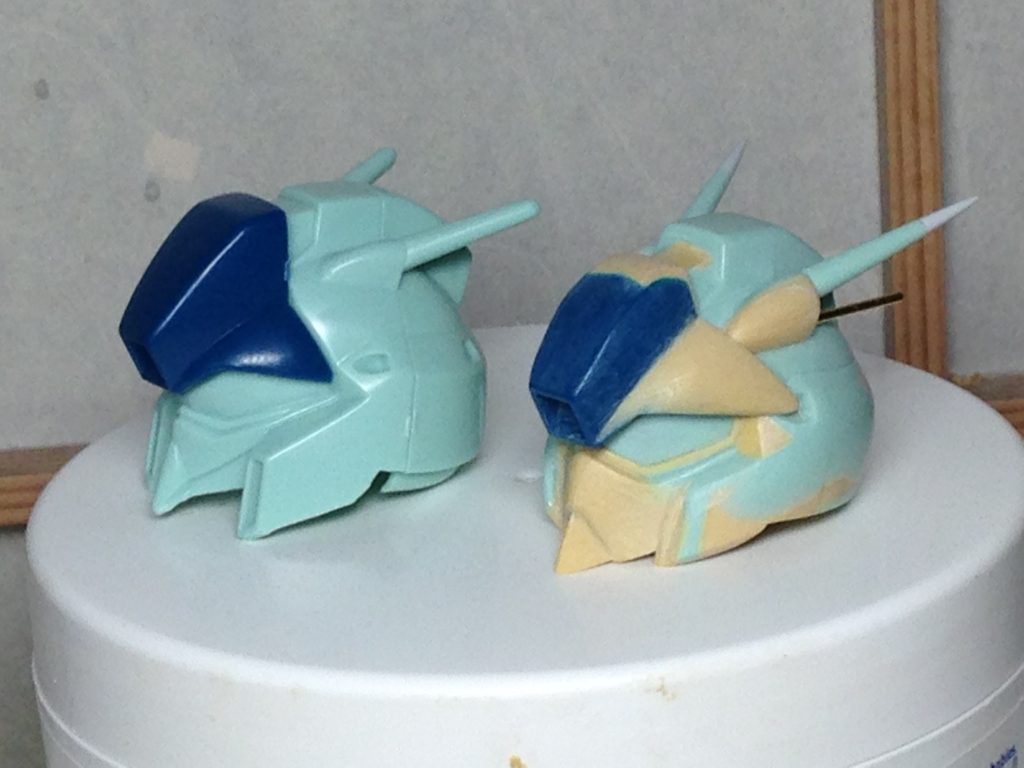 アニメ画に近づけるため形状変更