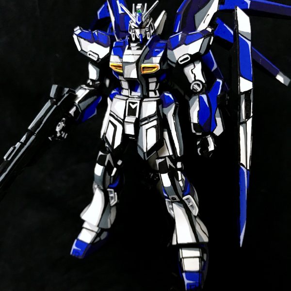 1/144 Hi-v ガンダム イラスト風