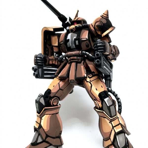 ザク・ハーフキャノン アニメイラスト風