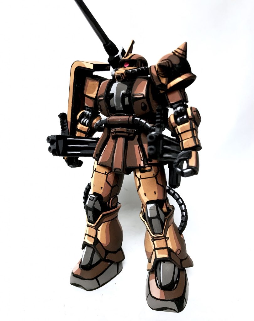 ザク・ハーフキャノン アニメイラスト風–4枚目/制作者：@j_gunaka