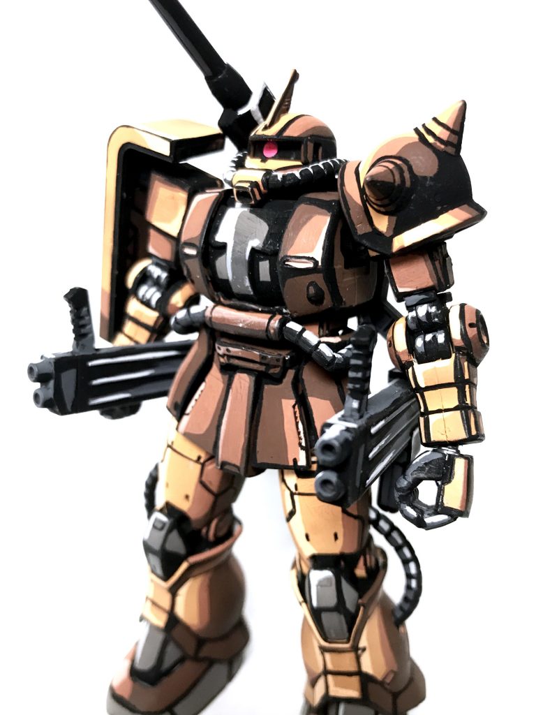 ザク・ハーフキャノン アニメイラスト風–3枚目/制作者：@j_gunaka