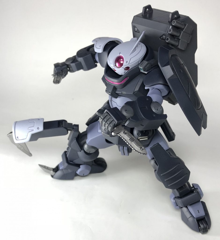 スナイパー装備を外すとグリモア・レンジャー。この状態は高速機動戦を主体とするイメージです。