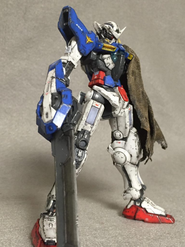 マントのラインは原作通りにしたい！と言うこだわり。