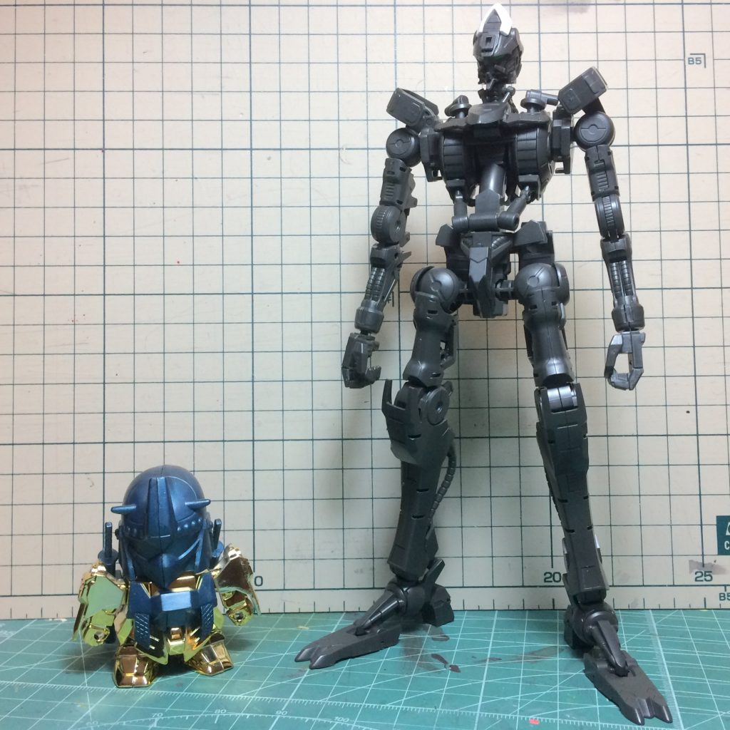 使用した百鬼丸とバルバトスフレーム。