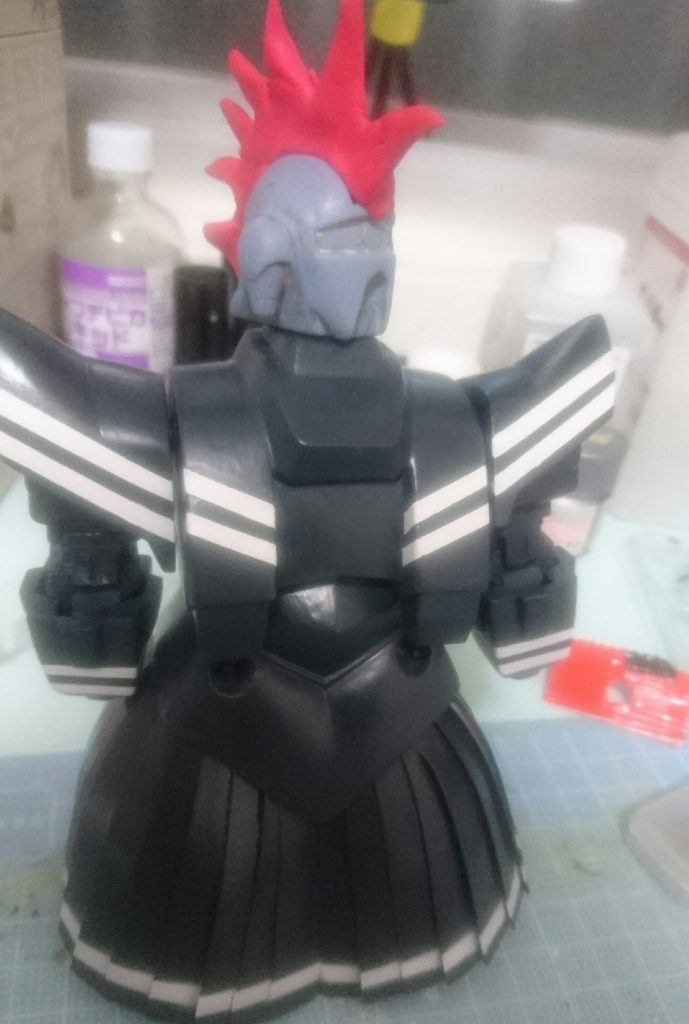 髪型や顔は試行錯誤しまして