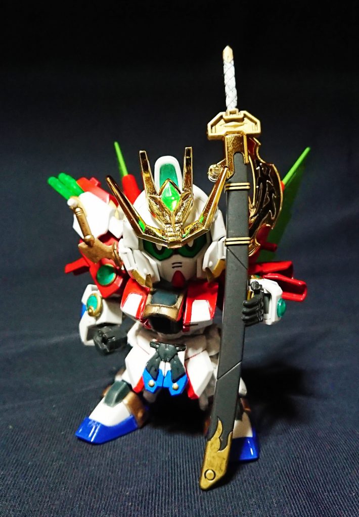 撃さんはやっぱり太刀がよく似合う。
当時はこれで大箱じゃないのにギミックも多くてデザインもよくて…武者○伝シリーズはかなり優秀なキットだったんだなぁと今更実感w