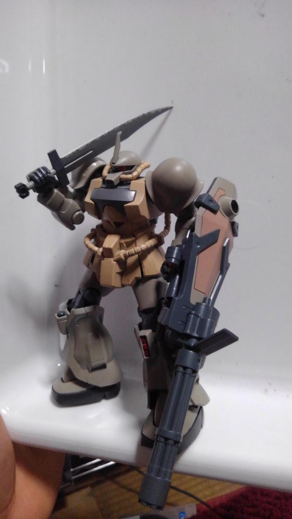 LAなので、本来は装備しないガトシ。
仕方ないので作った。
もう一機のHA(予定)に装備させるつもり