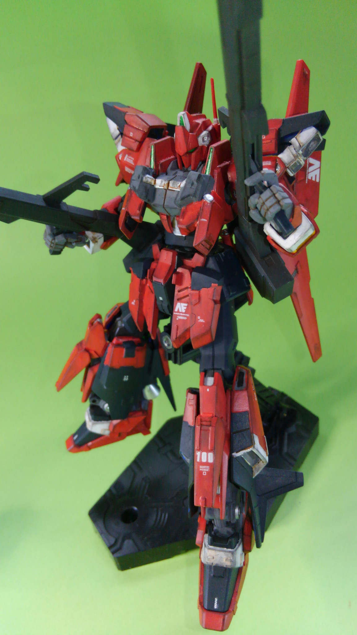 Msz 紅百式 イイジママサミさんのガンプラ作品 Gunsta ガンスタ