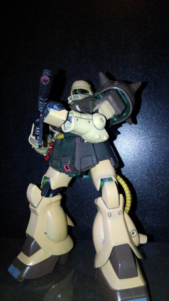 0080の旧キットは販売当時は最高峰の良キットだと思います(独断と偏見)
何気に肘が二重間接だったり(゜_゜;)