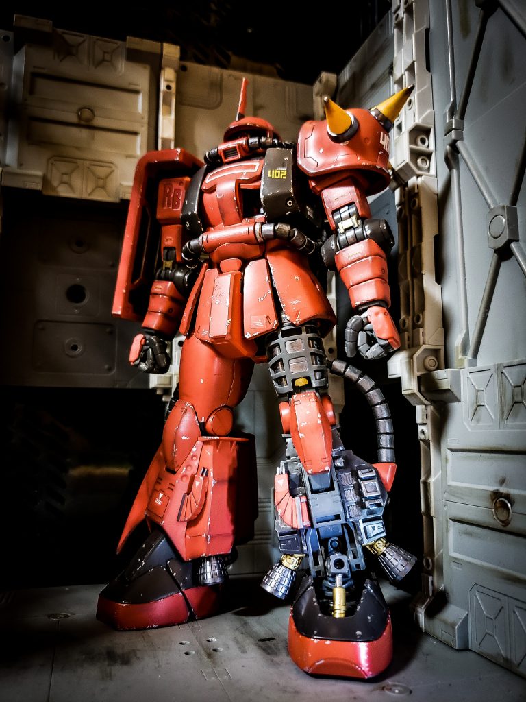 今回は足のフレームに拘って組んでます。と、言っても改修、改造は行っておりません。